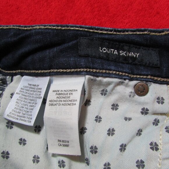 Lucky Brand Lolita Skinny Jeans 8 / 29 - Picture 8 of 11